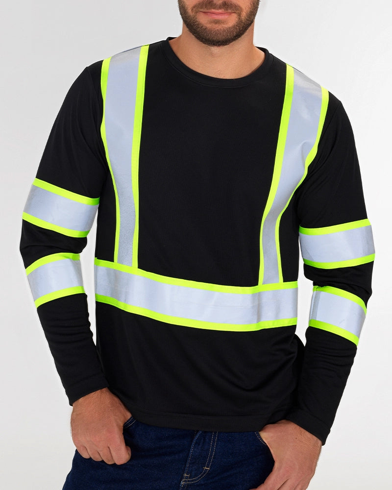 Playera Roughtek Intra 500 con Reflejante Bicolor UNIQ Uniformes