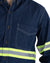 Camisa Dacache Mezclilla con Reflejante | UNIQ Uniformes