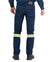 Pantalón Dacache Mezclilla con Reflejante | UNIQ Uniformes