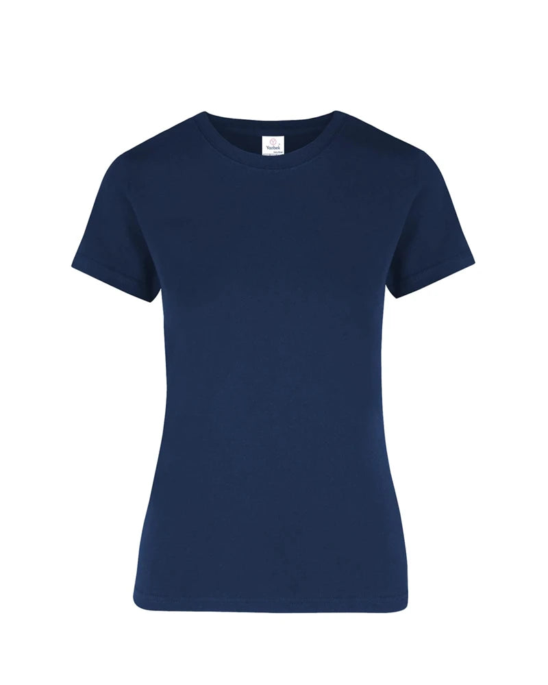Playera Yazbek D0300 Peso Completo Cuello Redondo para Mujer